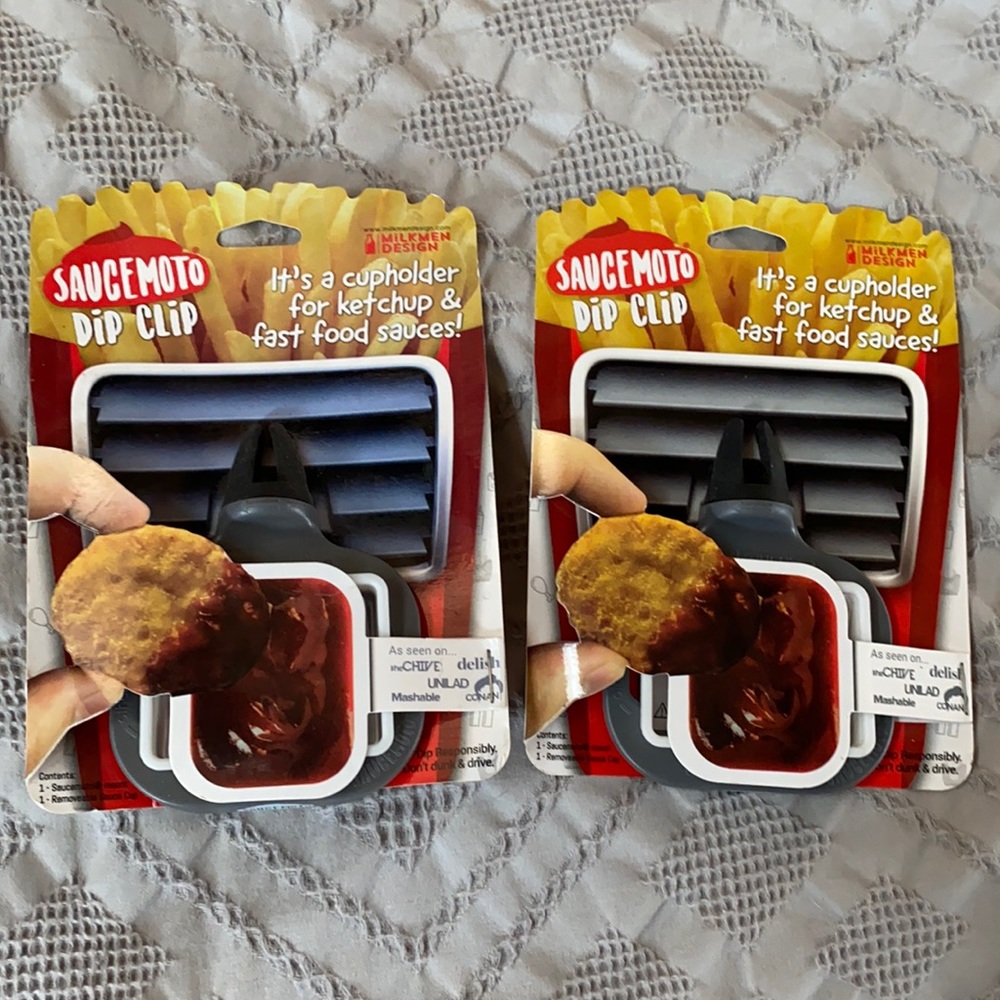 Saucemoto dip clips